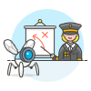 Spy Robot 2 4 Illustration from UX Colors Set