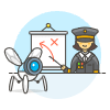 Spy Robot 2 5 Illustration from UX Colors Set