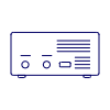 Radio Vintage 12 Illustration from UX Line Set