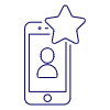Phone Star 2 Illustration from UX Line Set