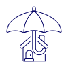 House Insurance Illustration from UX Line Set