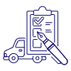 Car Checklist Illustration from UX Line Set