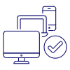 Responsive Checked Illustration from UX Line Set