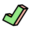 Check Correct Element from Retro Shapes Set