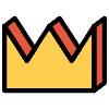 Crownd Element from Retro Shapes Set