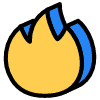 Fire Element from Retro Shapes Set