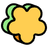 Flower Rotate Element from Retro Shapes Set