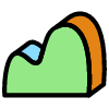 Moutain Element from Retro Shapes Set