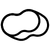 Peanut 2 Element from Retro Shapes Set