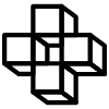 Pixel Cross Joy Stick element - Free transparent PNG, SVG. No sign up needed.