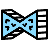 Bow Element from Retro Shapes Set