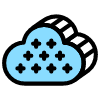 Cloud Element from Retro Shapes Set