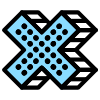 Cross False Element from Retro Shapes Set