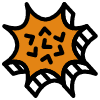 Explode Bang Element from Retro Shapes Set