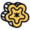 Flower Rotate Element from Retro Shapes Set