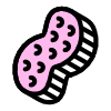 Peanut 1 Element from Retro Shapes Set