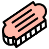 Ticket Tag Element from Retro Shapes Set