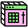 Web Page Element from Retro Shapes Set