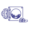 Money Safe Open 2 Illustration from UX Line Set