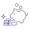 Piggy Bank 1 Illustration from UX Line Set