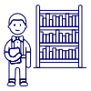 Bookworm 2 1 Illustration from UX Line Set