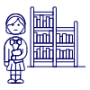 Bookworm 2 2 Illustration from UX Line Set