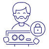 Password Lock 1 illustration - Free transparent PNG, SVG. No sign up needed.
