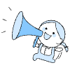 Megaphone Voice Being Heard Illustration from Seoul Duotone Set
