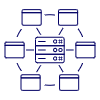 App Servers Illustration from UX Line Set