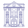 Bank 1 Illustration from UX Line Set