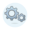 Gears illustration - Free transparent PNG, SVG. No sign up needed.