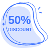 50 Percent Discount Abstract element - Free transparent PNG, SVG. No Sign up needed.