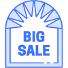 Big Sale Tag element - Free transparent PNG, SVG. No sign up needed.