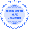 Guarantee Safe Checkout Circle Element from Vector Badges Set