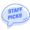 Staff Picks Bubble Element from Vector Badges Set