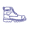 EXPLORER Shoes 2 Illustration from UX Line Set | Free Download as SVG Vector and Transparent PNG | Streamline illustrations