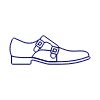 Leather Shoes 5 Illustration from UX Line Set