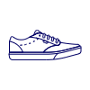 Sneakers Shoes 2 Illustration from UX Line Set | Free Download as SVG Vector and Transparent PNG | Streamline illustrations