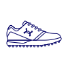 Sneakers Shoes 6 Illustration from UX Line Set