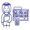 Bakery Shopping 1 2 illustration - Free transparent PNG, SVG. No sign up needed.
