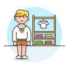 Garment Shopping 3 2 Illustration from UX Colors Set