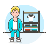 Garment Shopping 3 1 Illustration from UX Colors Set