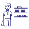 Shopping Man Section 1 illustration - Free transparent PNG, SVG. No sign up needed.