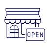 Store Open illustration - Free transparent PNG, SVG. No sign up needed.