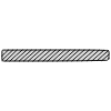 Censorship Horizontal 2 Element from Variable Scribbles Set
