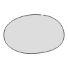 Chat Bubble Oval Plain Filled element - Free transparent PNG, SVG. No sign up needed.