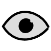 Filled Eye Element from Variable Scribbles Set