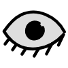 Filled Eye Shadow element - Free transparent PNG, SVG. No sign up needed.