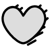 Filled Heart Shadow element - Free transparent PNG, SVG. No sign up needed.