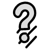Filled Question Shadow element - Free transparent PNG, SVG. No sign up needed.